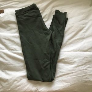 BRANDY MELVILLE Army Green Leggings